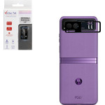 Volte-Tel Tempered Glass Motorola Razr 40 5G 6.9'' 9H 0.30mm For Camera BLACK