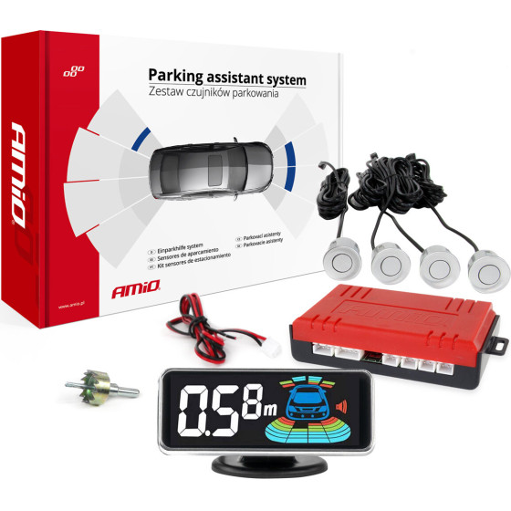 AMiO ������� ������������� 12V �� 4 ���������� �� ����� ����� 21,5mm �� Buzzer (���) ��� ����� Led 3D ���� - 1 ���. - (03187)