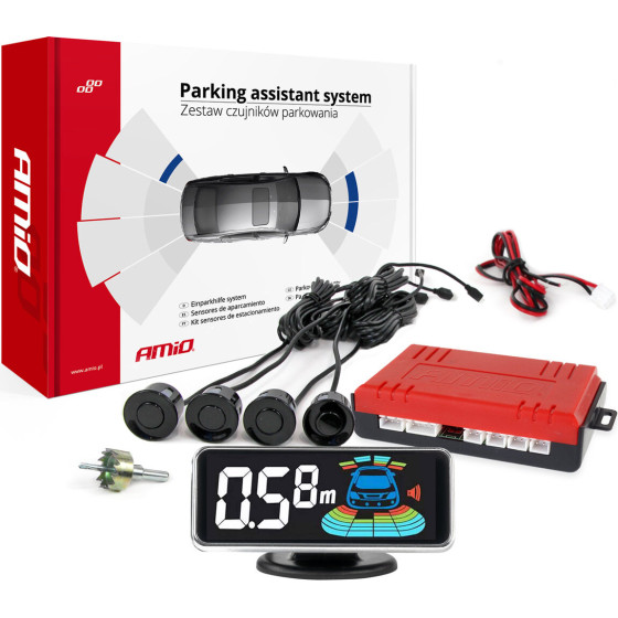 AMiO ������� ������������� 12V �� 4 ���������� �� ����� ����� 21,5mm �� Buzzer (���) ��� ����� Led 3D ���� - 1 ���. - (03185)