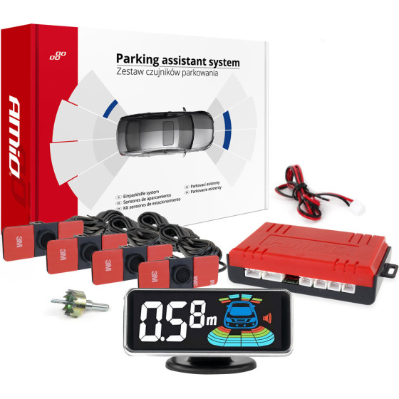 AMiO ������� ������������� 12V �� 4 ���������� �� May�� ����� ���������� ����������� 16,5mm �� Buzzer (���) ��� ����� Led 3D ���� - 1 ���. - (03190)