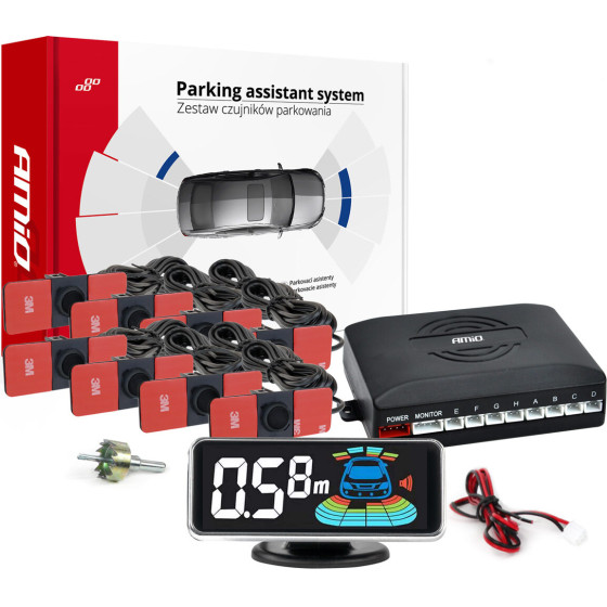 AMiO ������� ������������� 12V �� 8 ���������� �� May�� ����� ���������� ����������� 16,5mm �� Buzzer (���) ��� ����� Led 3D ���� - 1 ���. - (03196)