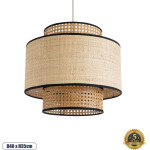 GloboStar Bravado Boho �������� ��������� ������ �������� 1 x E27 AC220-240V IP20 - �40 x �35cm - ���� �� ���� ������� ������ - 5 ������ ������� - (02386)