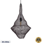 GloboStar Kentucky Vintage �������� ��������� ������ �������� 1 x E27 AC220-240V IP20 - �35 x �60cm - ������ ���� ��������� ������ - 5 ������ ������� - (01872)