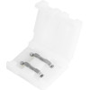 GloboStar ������������� 2 ������� Led ���������� - I Connector ��� ���� ��� Led ������� DC-12-24V 10mm ���������� - (70711)