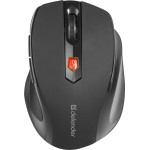 Defender MM-315 Wireless Optical Mouse Ultra Black,6D, 800-1600 Dpi - (A52315)