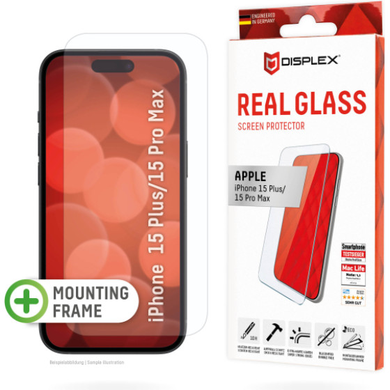 Displex Real Glass 2D Iphone 15 Plus / 15 Pro Max - (01841)