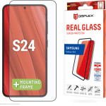 Displex Real Glass 3D Curved Samsung S24 Black - (01897)