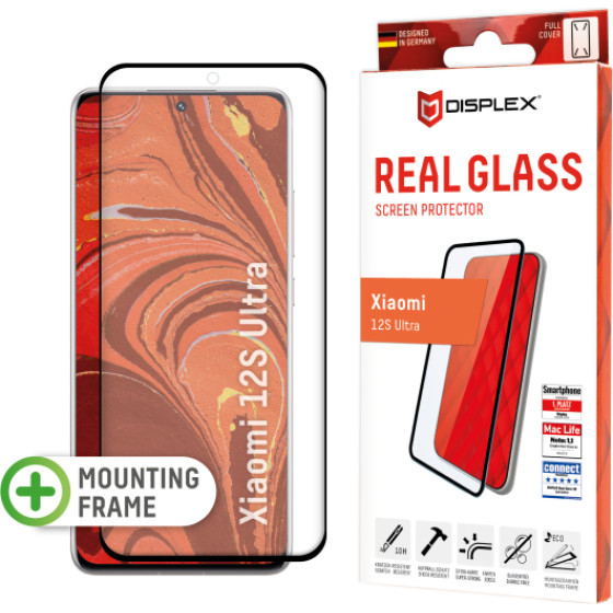 Displex Real Glass 3D Curved Xiaomi 12S Ultra /13 Ultra Black - (01749)