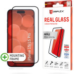 Displex Real Glass 3D Full Glue Iphone 15 / 15 Pro Black - (01842)