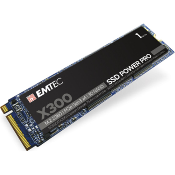 Emtec Ssd M2 Pcie 3.0 X300 1TB Internal - (ECSSD1TX300)
