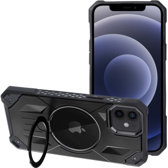 Is Mag Armor Iphone 12 / 12 Pro Black Backcover - (MAGARMIP12)