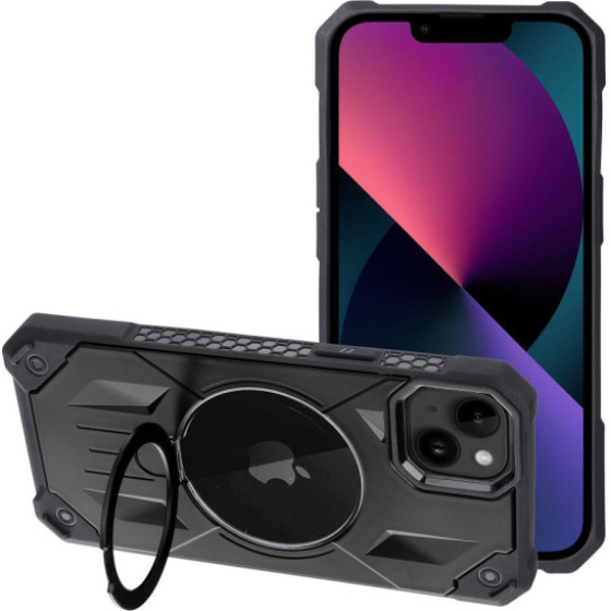 Is Mag Armor Iphone 13 / 14 Black Backcover - (MAGARMIP13)