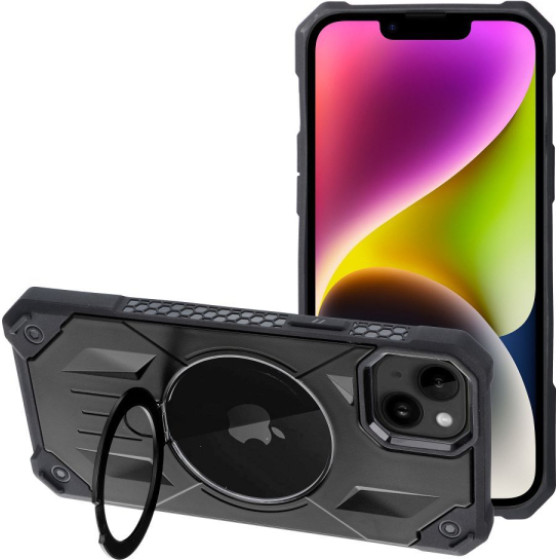 Is Mag Armor Iphone 14 Plus Black Backcover - (MAGARMIP14PL)