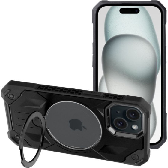 Is Mag Armor Iphone 15 Black Backcover - (MAGARMIP15)
