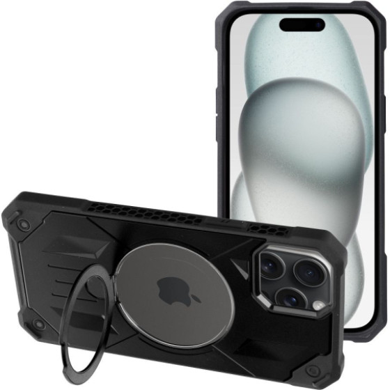 Is Mag Armor Iphone 15 Plus Black Backcover - (MAGARMIP15PL)