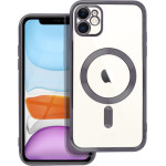 Is Tpu Mag Electro Iphone 11 Trans Black Backcover - (MAGETPUIP11)