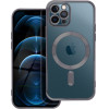 Is Tpu Mag Electro Iphone 12 Pro Trans Black Backcover - (MAGETPUIP12P)