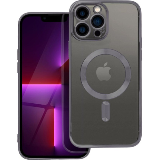 Is Tpu Mag Electro Iphone 13 Pro Max Trans Black Backcover - (MAGETPUIP13PM)