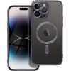 Is Tpu Mag Electro Iphone 14 Pro Max Trans Black Backcover - (MAGETPUIP14PM)