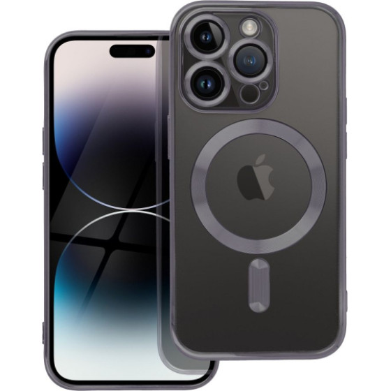 Is Tpu Mag Electro Iphone 14 Pro Trans Black Backcover - (MAGETPUIP14PR)