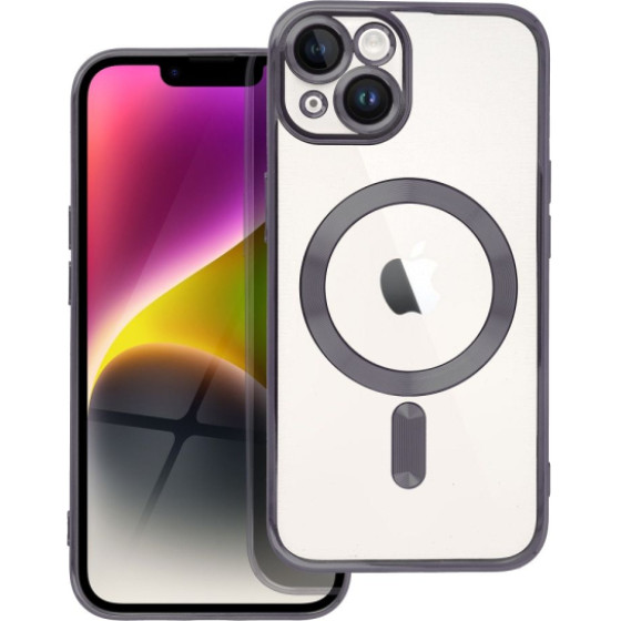 Is Tpu Mag Electro Iphone 14 Trans Black Backcover - (MAGETPUIP14)