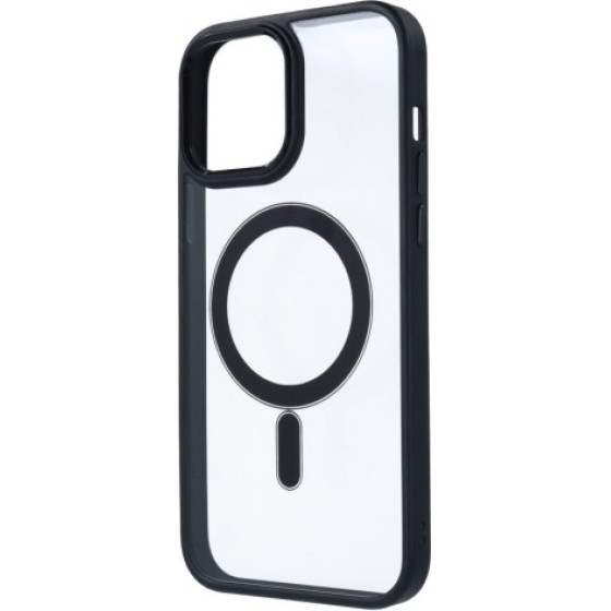 Is Tpu Mag Frame Iphone 14 Pro Max Trans Black Backcover - (MAGFTPUIP14PMT)