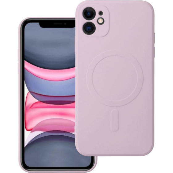 Is Tpu Silicone Mag Iphone 11 Pink Backcover - (SILMAGIP11P)
