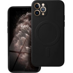 Is Tpu Silicone Mag Iphone 11 Pro Black Backcover - (SILMAGIP11PB)