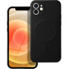 Is Tpu Silicone Mag Iphone 12 Black Backcover - (SILMAGIP12B)