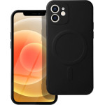 Is Tpu Silicone Mag Iphone 12 Black Backcover - (SILMAGIP12B)