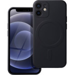 Is Tpu Silicone Mag Iphone 12 Mini Black Backcover - (SILMAGIP12MB)