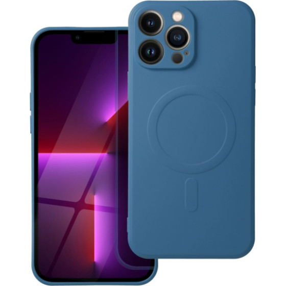 Is Tpu Silicone Mag Iphone 13 Pro Max Blue Backcover - (SILMAGIP13PMBL)