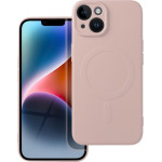 Is Tpu Silicone Mag Iphone 14 Pink Backcover - (SILMAGIP14P)