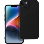 Is Tpu Silicone Mag Iphone 14 Plus Black Backcover - (SILMAGIP14PB)