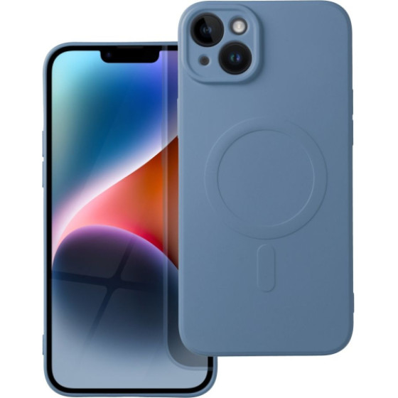 Is Tpu Silicone Mag Iphone 14 Plus Blue Backcover - (SILMAGIP14PBL)