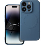 Is Tpu Silicone Mag Iphone 14 Pro Blue Backcover - (SILMAGIP14PRBL)