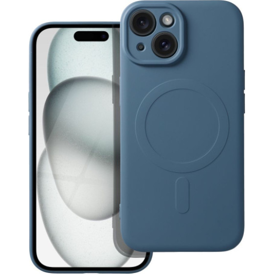 Is Tpu Silicone Mag Iphone 15 Blue Backcover - (SILMAGIP15BL)