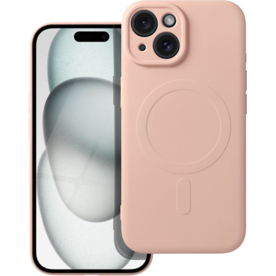 Is Tpu Silicone Mag Iphone 15 Pink Backcover - (SILMAGIP15P)