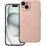 Is Tpu Silicone Mag Iphone 15 Plus Pink Backcover - (SILMAGIP15PP)