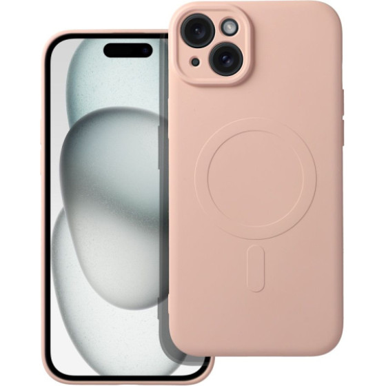 Is Tpu Silicone Mag Iphone 15 Plus Pink Backcover - (SILMAGIP15PP)