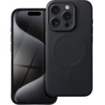 Is Tpu Silicone Mag Iphone 15 Pro Black Backcover - (SILMAGIP15PRB)