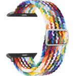 Ksix Nylon Band For Apple Watch 4 / 5 / 6 / 7 / Se (42 / 44 / 45 MM) Multicolor - (B0930NY20)