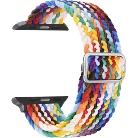 Ksix Nylon Band For Apple Watch 4 / 5 / 6 / 7 / Se (42 / 44 / 45 MM) Multicolor - (B0930NY20)