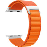 Ksix Nylon Band For Apple Watch 4 / 5 / 6 / 7 / Se (42 / 44 / 45 MM) Orange - (B0930NS04)