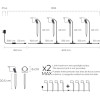 Ksix Outdoor Wifi Led Spotlights Rgbwic 900 Lumens - (BXOUTL1)