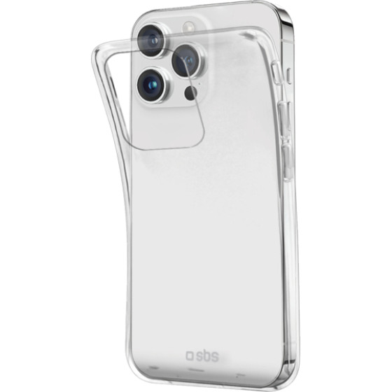 SBS 0.3 Skinny Tpu Iphone 15 Pro Max Transparent Backcover - (SKINIP1567PT)