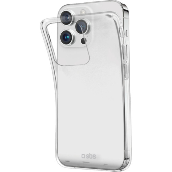 SBS 0.3 Skinny Tpu Iphone 15 Pro Transparent Backcover - (SKINIP1561PT)