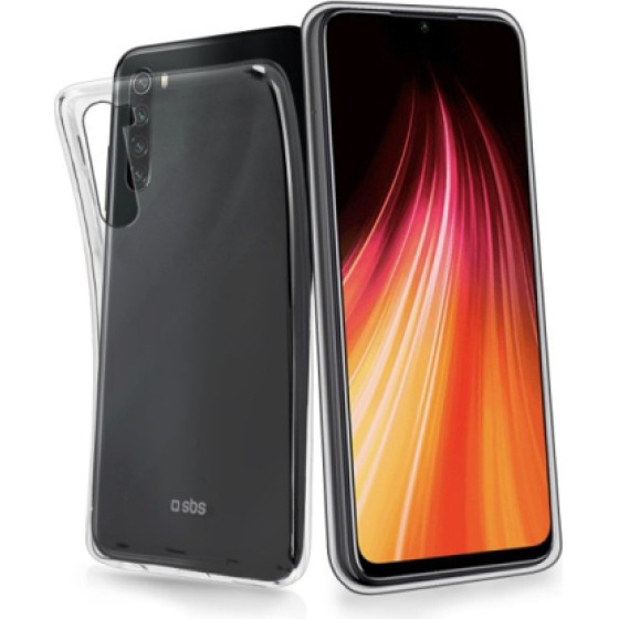 SBS 0.3 Skinny Tpu Xiaomi Redmi Note 8 Transparent Backcover - (SKINXIRNO8T)