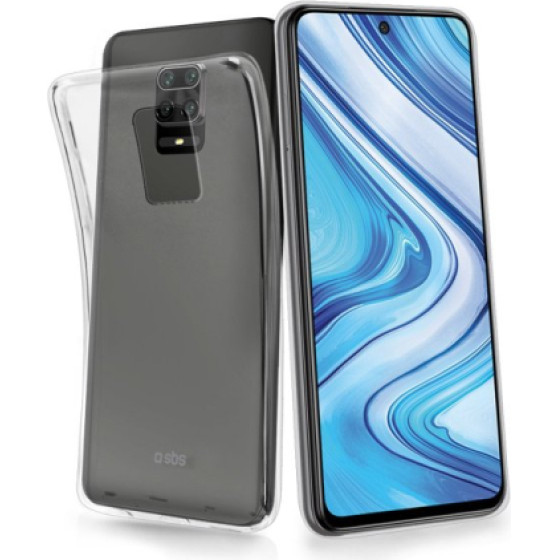 SBS 0.3 Skinny Tpu Xiaomi Redmi Note 9S / Note 9 Pro / Note 9 Pro Max Transparent Backcover - (SKINXIRNO9PT)