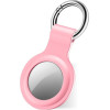 SBS Airtag Silicone Case Key Ring Pink - (AIRTAGCASEP)